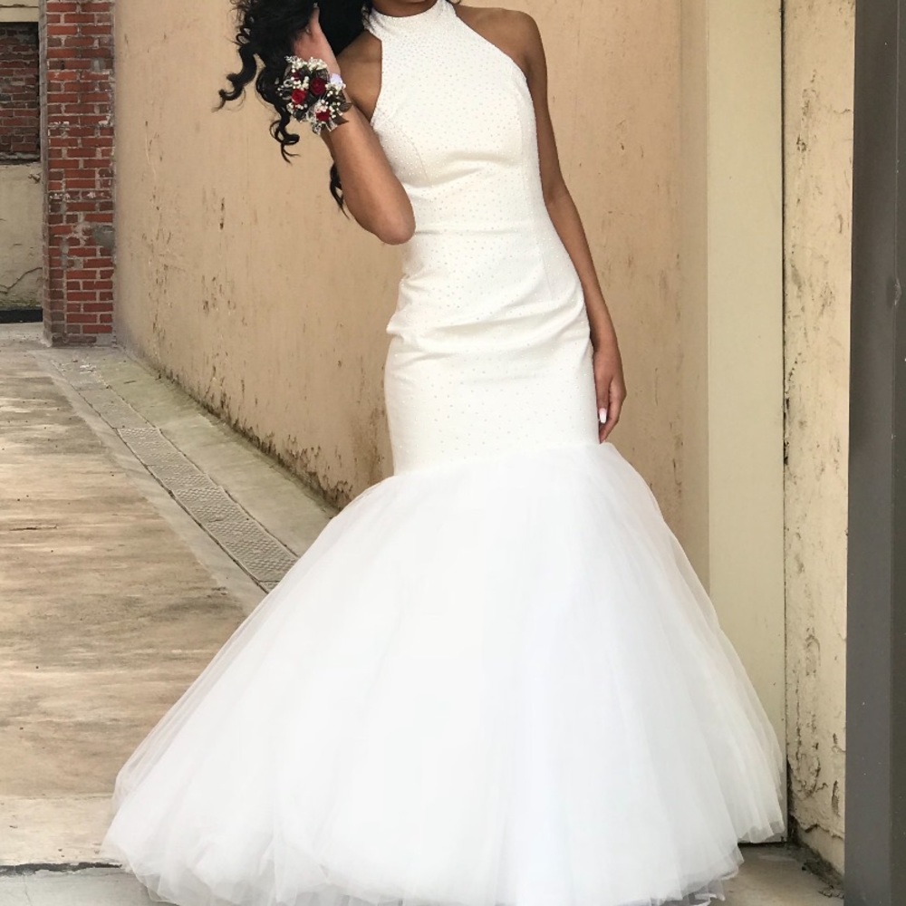 White Prom Dress